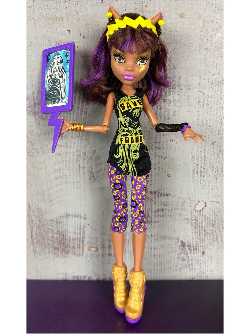 Monster High Clawdeen Wolf Save Frankie Doll